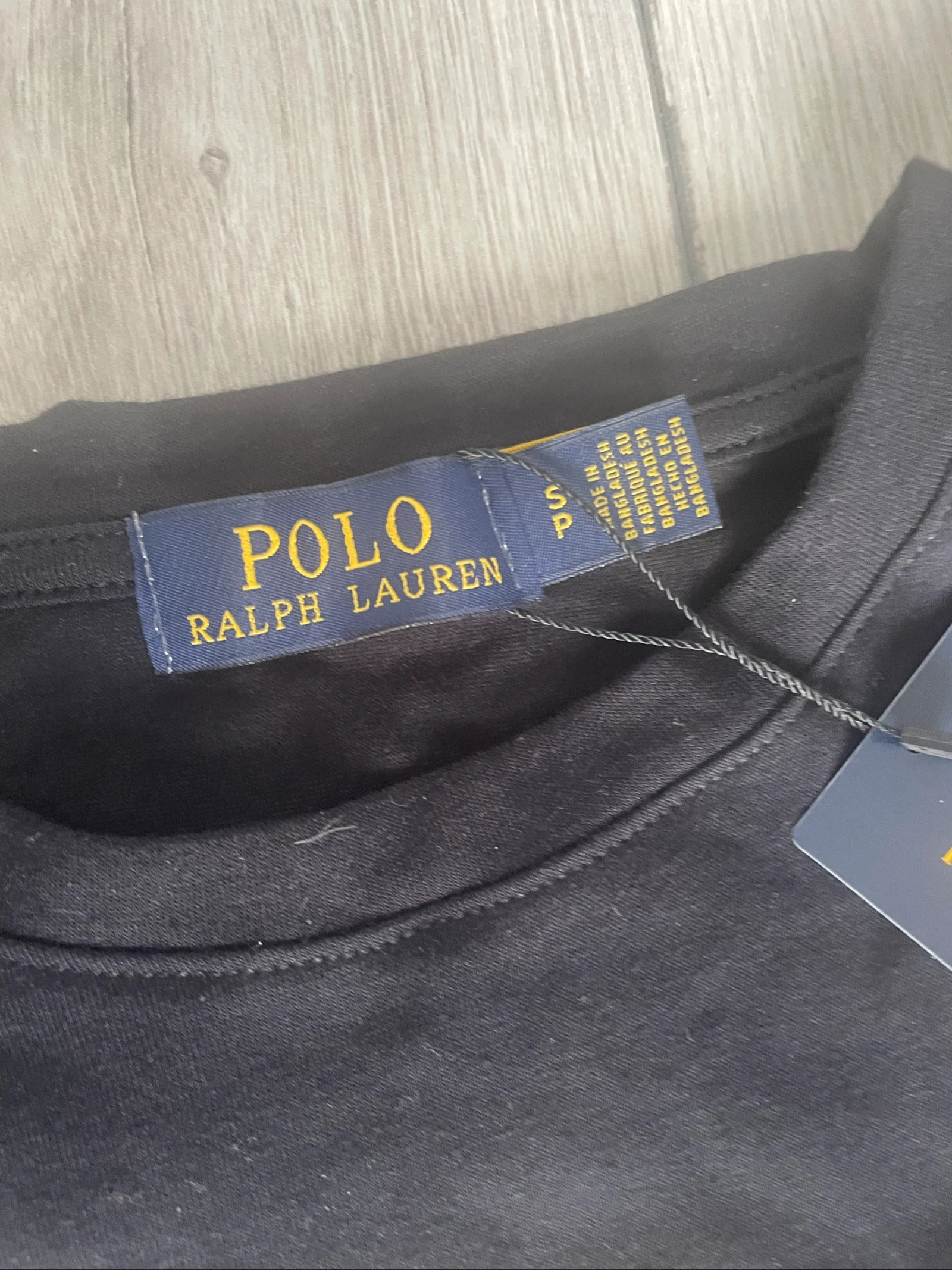 Polo Ralph Lauren Polo Bear T-shirt noir – Nieuw met label – Maat S – photo 3